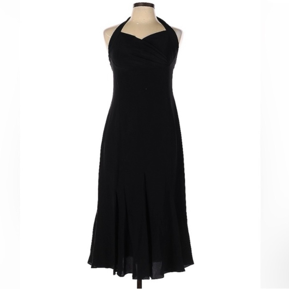 XOXO Black Halter Dress